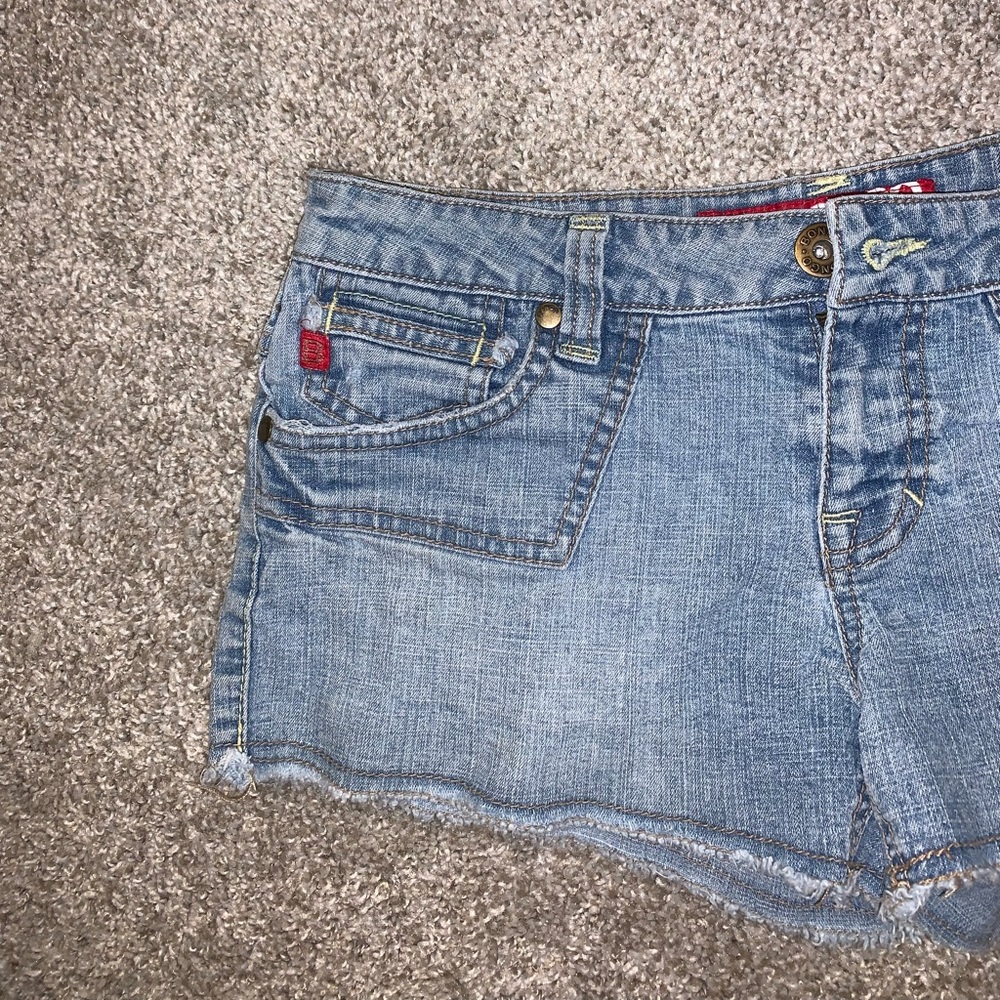 Bongo Juniors Blue Jean shorts size 7 - Picture 5 of 12